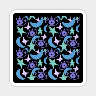 Witchy Pattern Magnet