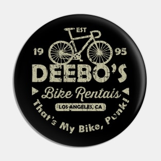 RETRO STYLE - Deebo's Bike Rentals 90s Pin