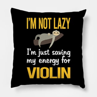 Saving Energy For Violin Pillow