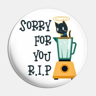 rest in peace blender cat we are sorry Pin