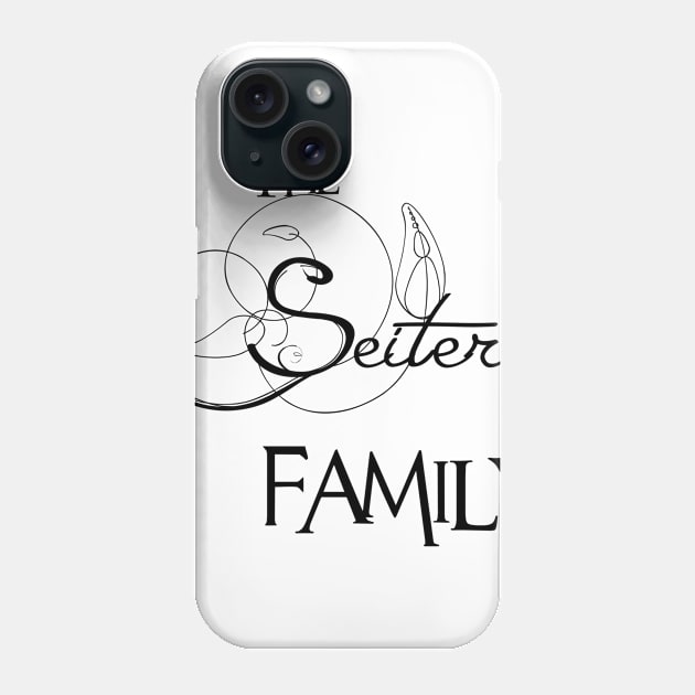 The Seiter Family ,Seiter Surname Phone Case by Francoco