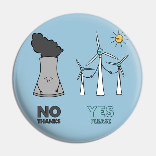 Yes to Renewables Pin