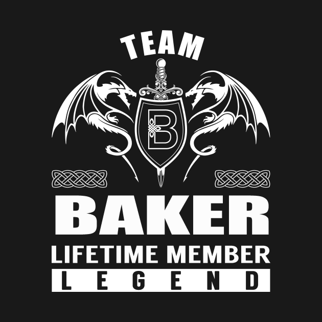 Team BAKER Lifetime Member Legend by Lizeth