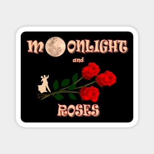 Moonlight and Roses Dance Song Print Magnet