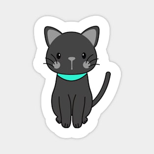 Cute Cat Cartoon Magnet