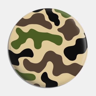 Camouflage, Camo, Camou, Military, Muster, Grafik Pin