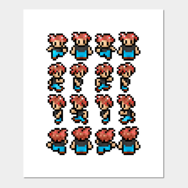 LIMITED EDITION. Exclusive Retro Character Sprite Sheet - Retro ...