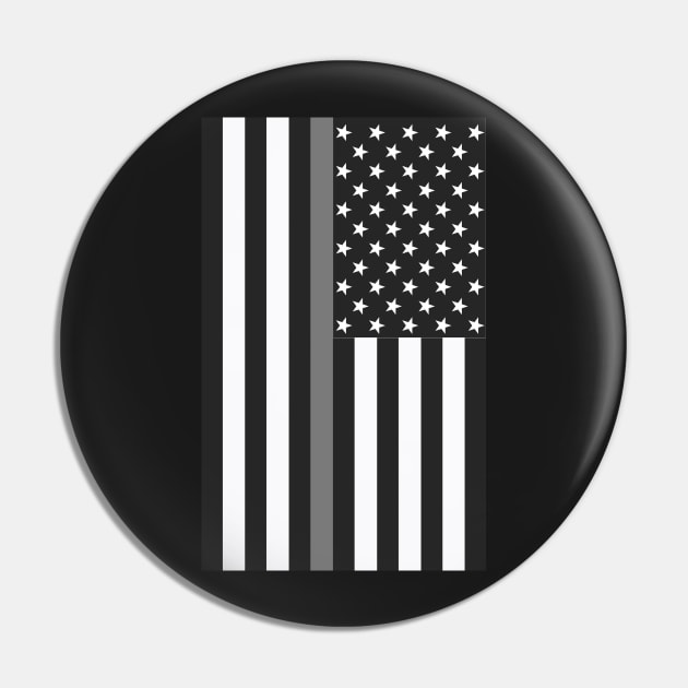 American Flag, Correctional Officer Gifts Pin by 3QuartersToday