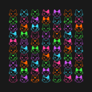 Neon Kitties T-Shirt