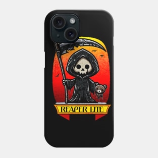 Kawaii Reaper: A Cutely Grim Surprise! Phone Case