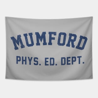 Mumford phys. ed. dept. - vintage Beverly Hills cop logo Tapestry