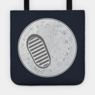 First Footprint on The Moon Tote