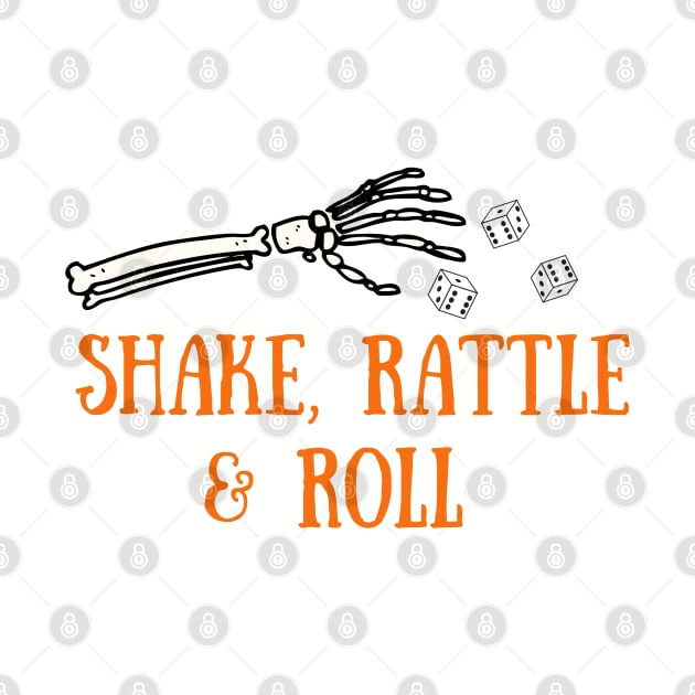 Shake Rattle and Roll Witches Buncoween Bunco Dice Game by MalibuSun