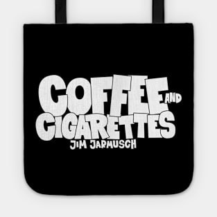 Coffee and Cigarettes Tribute - Cinematic Design - Jim Jarmusch Cult Movie Tote