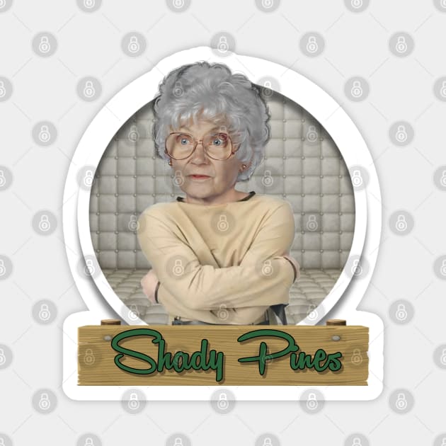 Sophia Petrillo - Shady Pines Magnet by Zbornak Designs