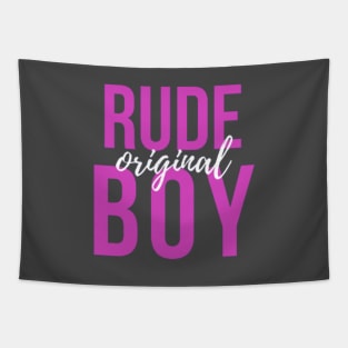 Rude Boy, Mug, Pin, Mask Tapestry