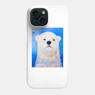 White baby bear Phone Case