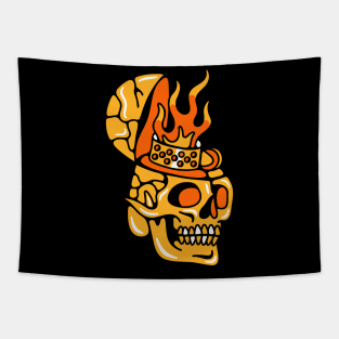 Skull zippo Tapestry