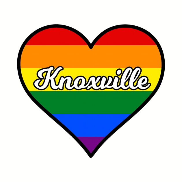 Knoxville Tennessee Gay Pride Heart by fearcity