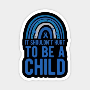 Child Abuse Awareness Magnet