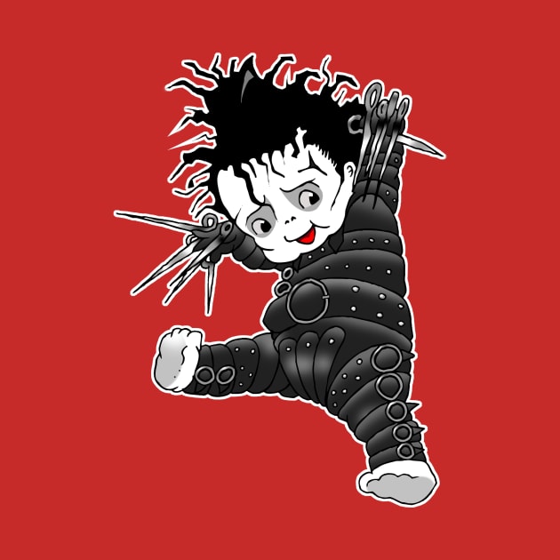 Kewpie Scissorhands by yayzus