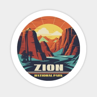 Zion National Park Magnet