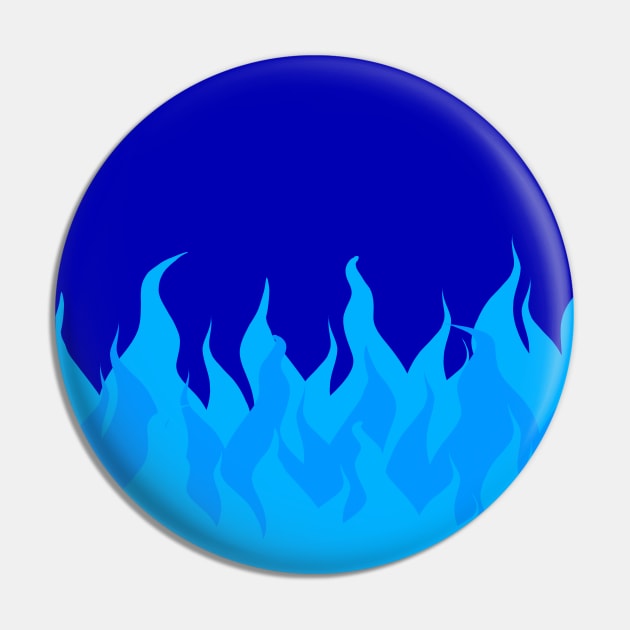 Blue Fire Pin by audistry