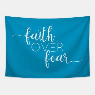 Faith over Fear Tapestry