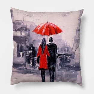 Paris for two Pillow