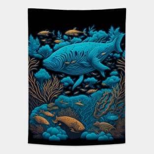 Blue Planet Call - Raise Awareness for Ocean Conservation Tapestry