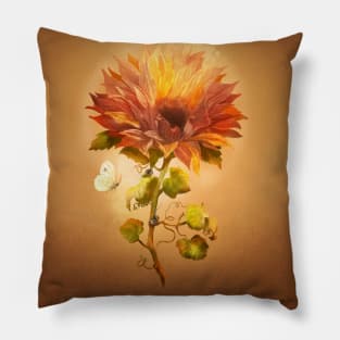 Autumn Flower Pillow