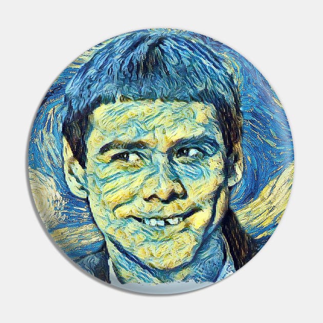 Dumb and Dumber Van Gogh Style Pin by todos