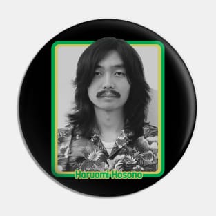 Haruomi Hosono Fan Design Pin