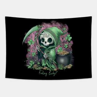 St. Patrick's Day Grim Reaper Tapestry