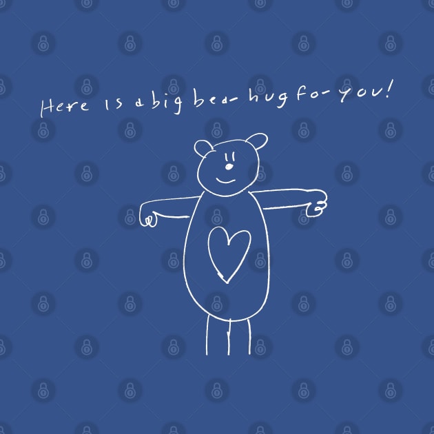 Here is a big bear hug for you light on dark by 6630 Productions