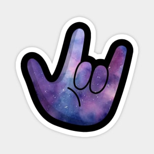 The Deaf Sign Language To Understand - This Means Love Sign Magnet