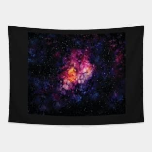 Kissedwaterlily Nebula and Stars Tapestry