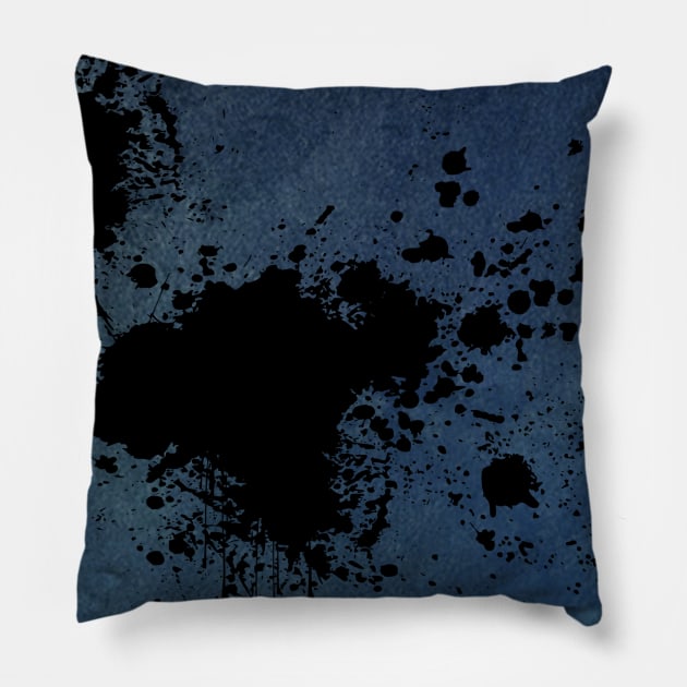 Black ink Pillow by AsKartongs