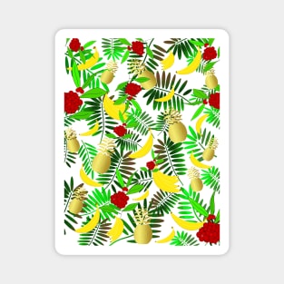 TROPICAL Paradise With Fruit Magnet