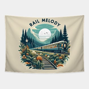 Train, Rail Melody Tapestry