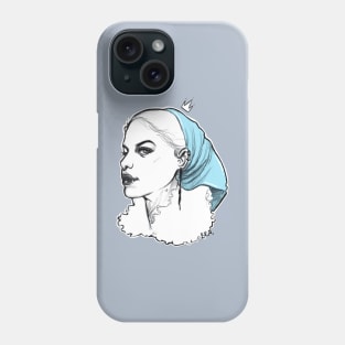 Head Scarf Girl Phone Case