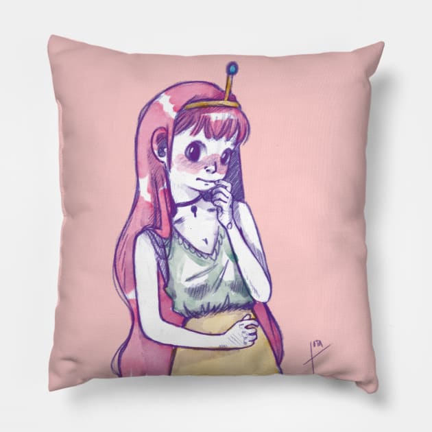 BUBBLE GUM Pillow by Jotalandia