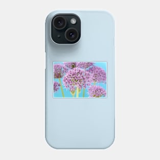 Allium stipitatum &#39;Violet Beauty&#39; Phone Case