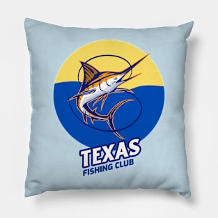 Texas Fishing Pillow