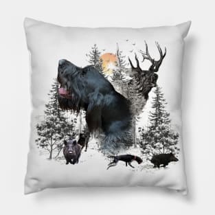 German Wirehaired Pointer Pillow