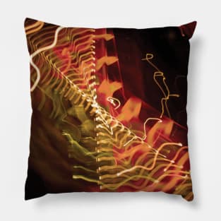 Painting With Light – Orange 9950 Pillow