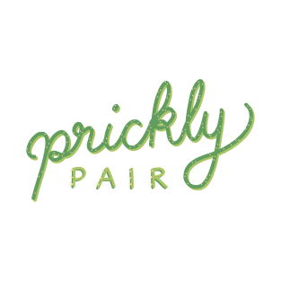 Prickly Pair Lettering T-Shirt