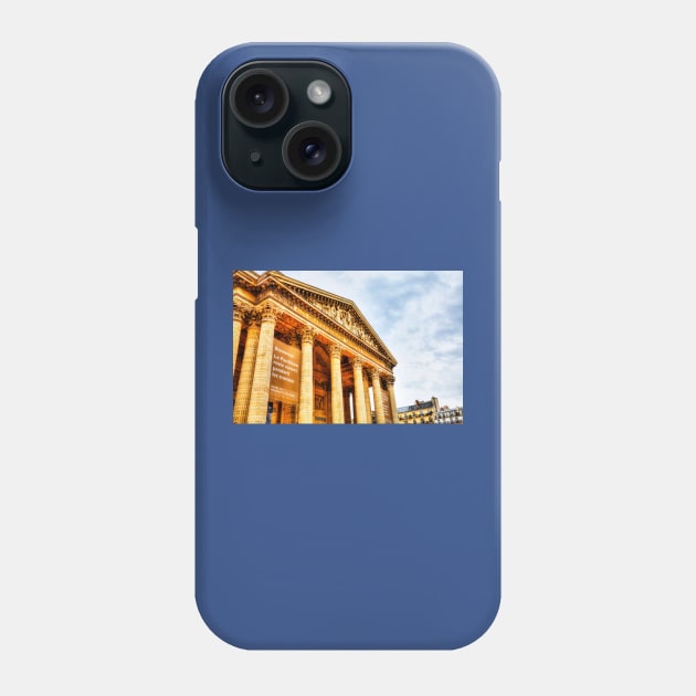 The Pantheon, Paris, France Phone Case by tommysphotos