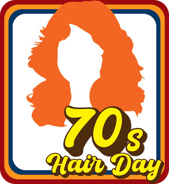 70s Hair Day (Redhead) Kids T-Shirt by GloopTrekker