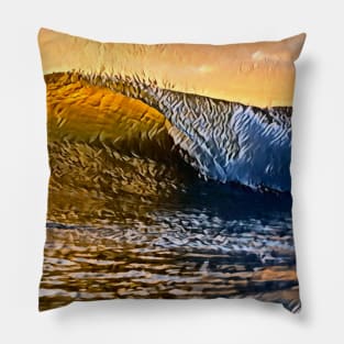 Ocean waves Pillow